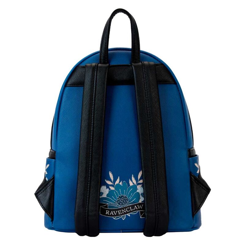 Loungefly Harry Potter Ravenclaw House Floral Tattoo Mini Backpack