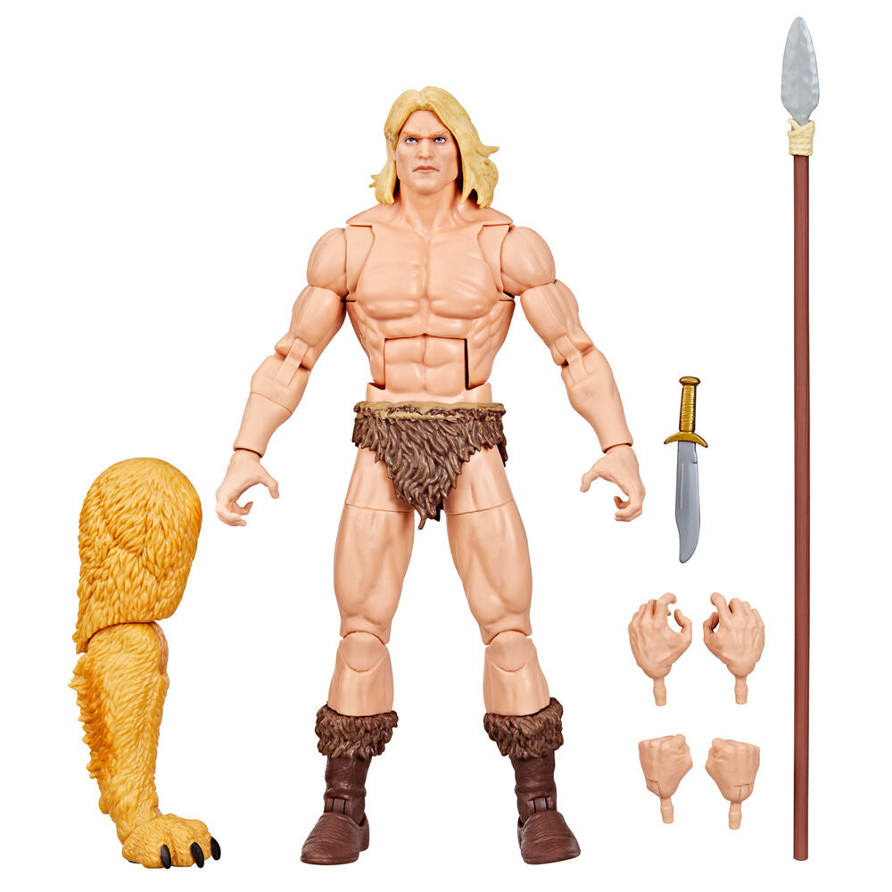 The Uncanny X-Men Marvel Legends Ka-Zar Action Figure (Marvel's Zabu BAF)