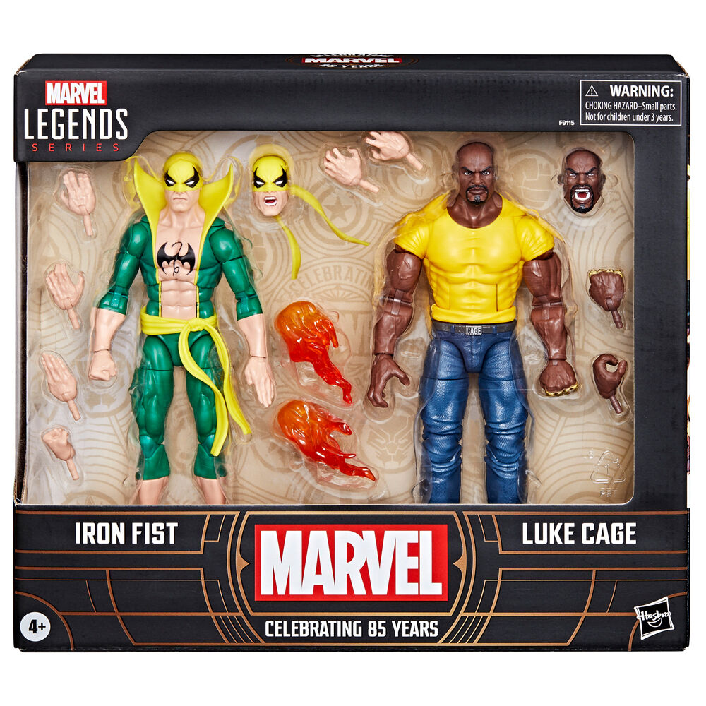 The New Avengers Marvel Legends Iron Fist & Luke Cage Action Figure Two-Pack