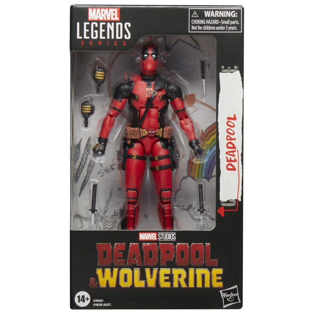 Deadpool & Wolverine Marvel Legends Deadpool Action Figure