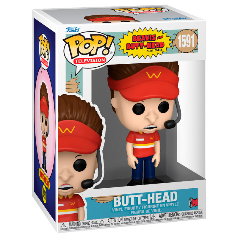 Pop! TV: Beavis & Butt-Head - Butt-Head (Burger World Uniform)