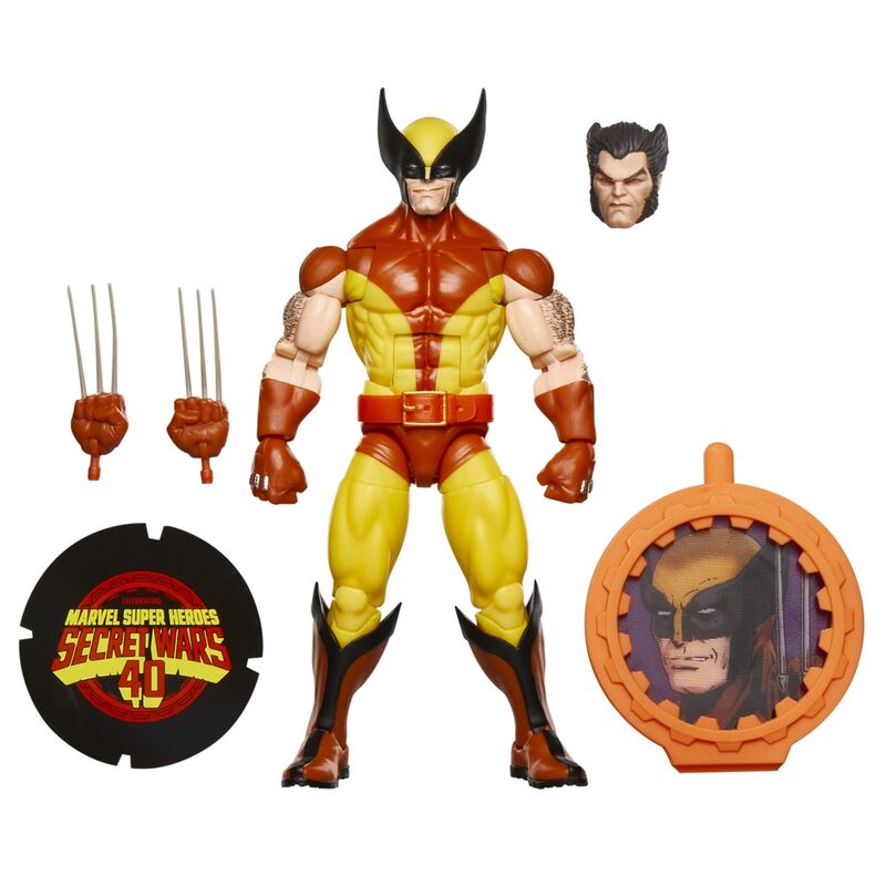 Secret Wars Marvel Legends Wolverine Action Figure