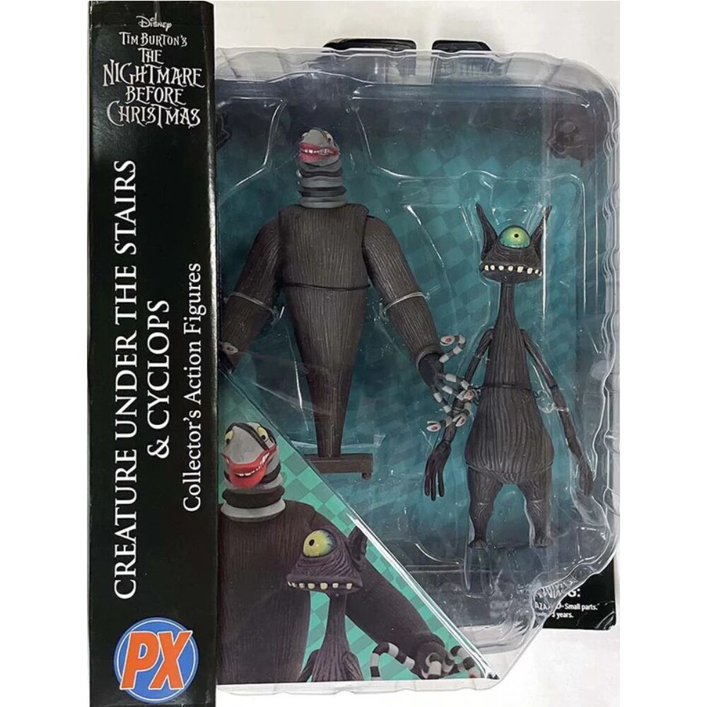 The Nightmare Before Christmas Select The Creature and Cyclops PX Previews Exclusive Two-Packfigure