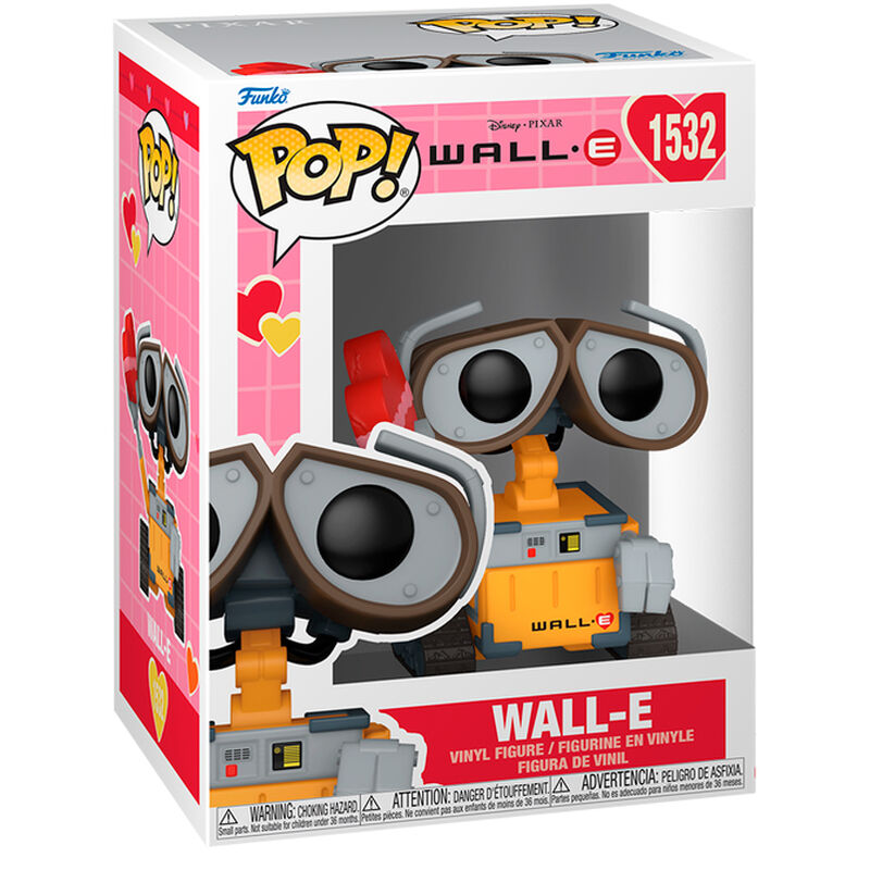 Pop! Disney: Valentines - Wall-E with Heart Box