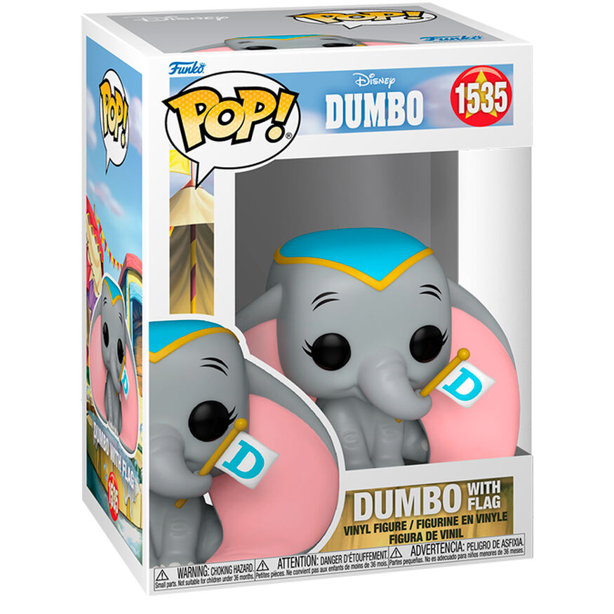 Pop! Disney: Dumbo - Dumbo with Flag