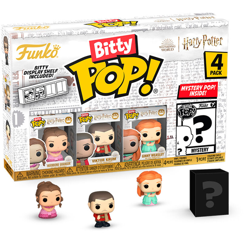 Harry Potter and the Goblet of Fire Bitty Pop! Series 2 Four-Pack