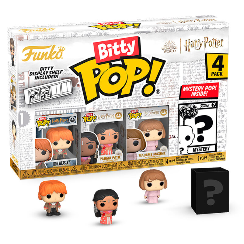 Harry Potter and the Goblet of Fire Bitty Pop! Series 3 Four-Pack