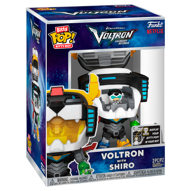 Voltron Bitty Pop! Bitty Bot Voltron with Shiro