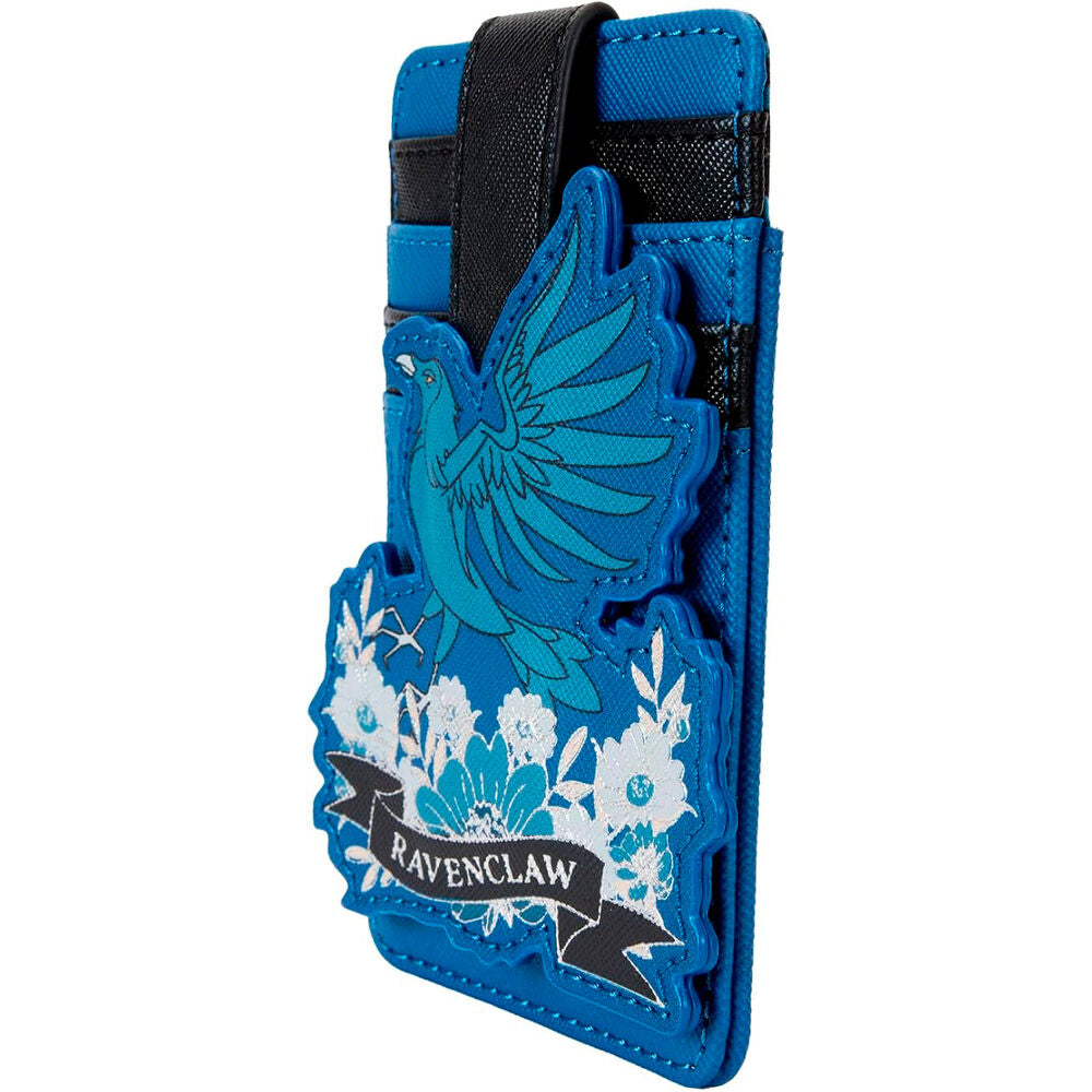 Loungefly Harry Potter Ravenclaw House Floral Tattoo Card Holder