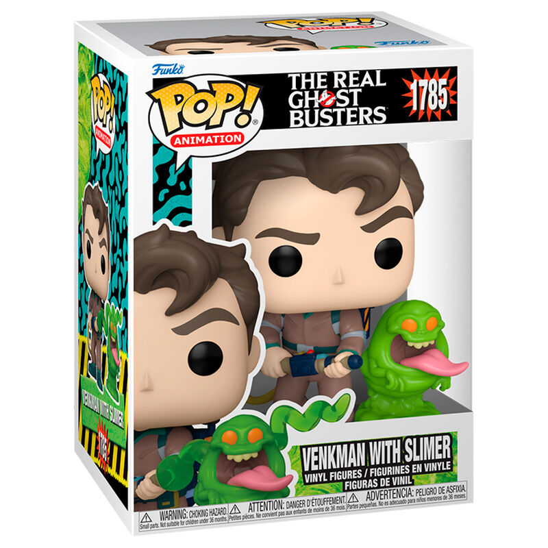 Pop! & Buddy: The Real Ghostbusters - Peter Venkman with Slimer