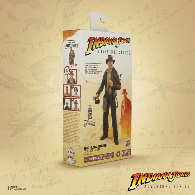 Indiana Jones Adventure Series Indiana Jones Action Figure (Dial of Destiny) (Skull Idol BAA) - Hasbro - Ginga Toys