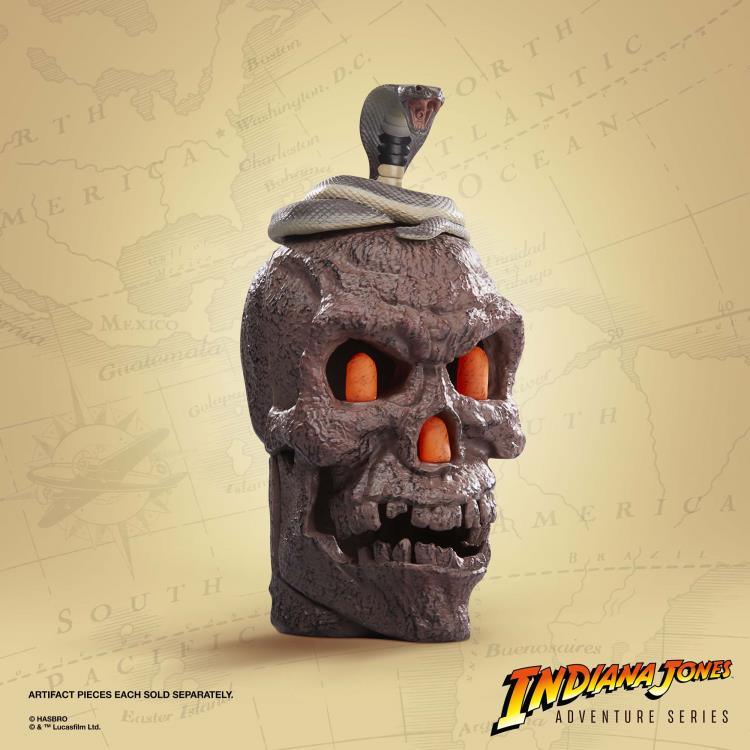 Indiana Jones Adventure Series Indiana Jones Action Figure (Dial of Destiny) (Skull Idol BAA) - Hasbro - Ginga Toys