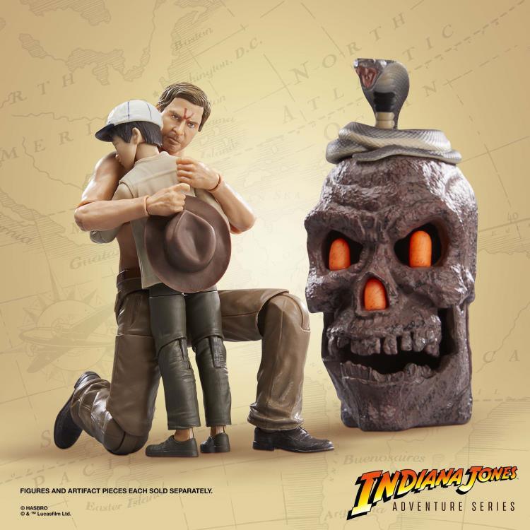 Indiana Jones Adventure Series Indiana Jones Action Figure (Dial of Destiny) (Skull Idol BAA) - Hasbro - Ginga Toys