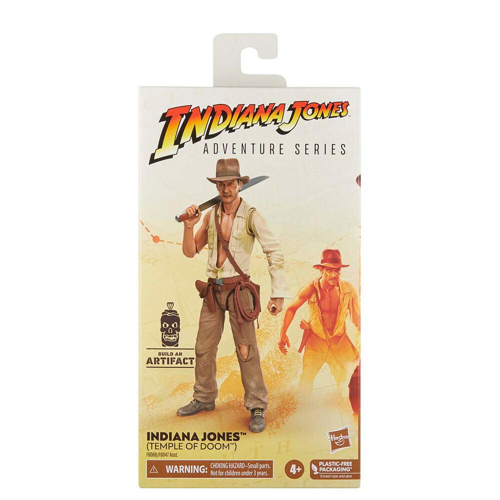 Indiana Jones Adventure Series Indiana Jones (Temple of Doom) (Skull Idol BAA) action Figure - Hasbro - Ginga Toys