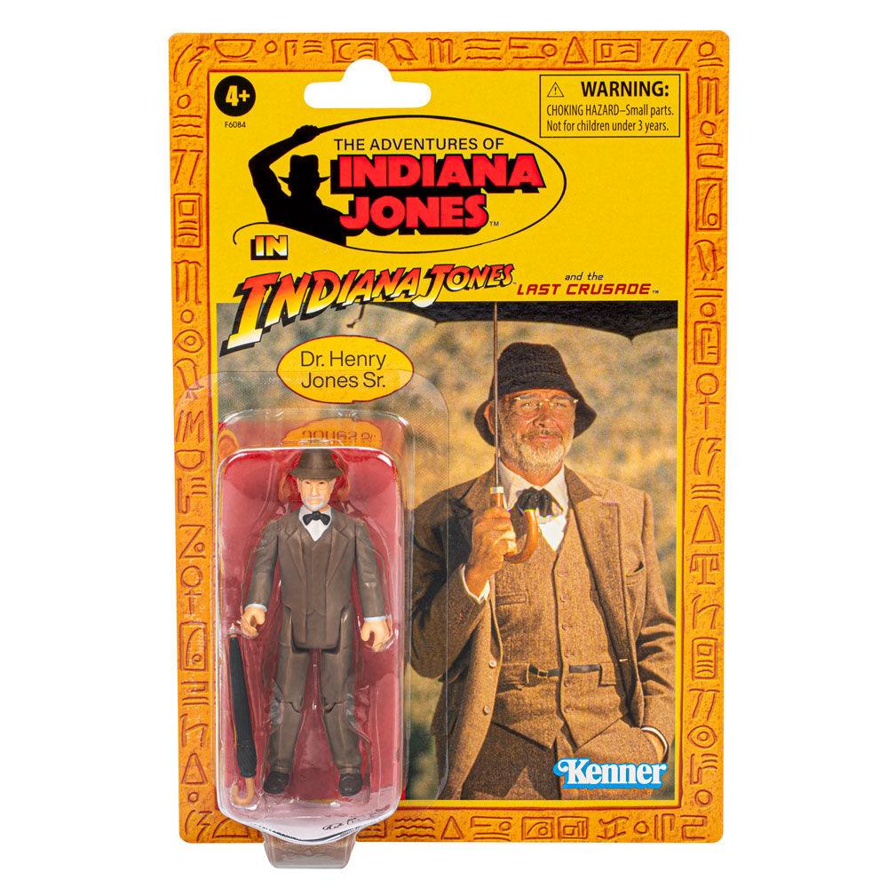 Indiana Jones Retro Collection Dr. Henry Jones Sr. (The Last Crusade) Action Figure - Hasbro - Ginga Toys