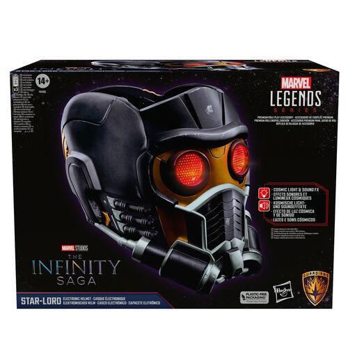 Infinity Saga Marvel Legends Star-Lord 1:1 Scale Wearable Helmet Replica - Hasbro - Ginga Toys