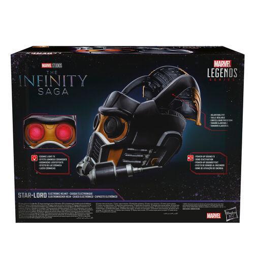 Infinity Saga Marvel Legends Star-Lord 1:1 Scale Wearable Helmet Replica - Hasbro - Ginga Toys