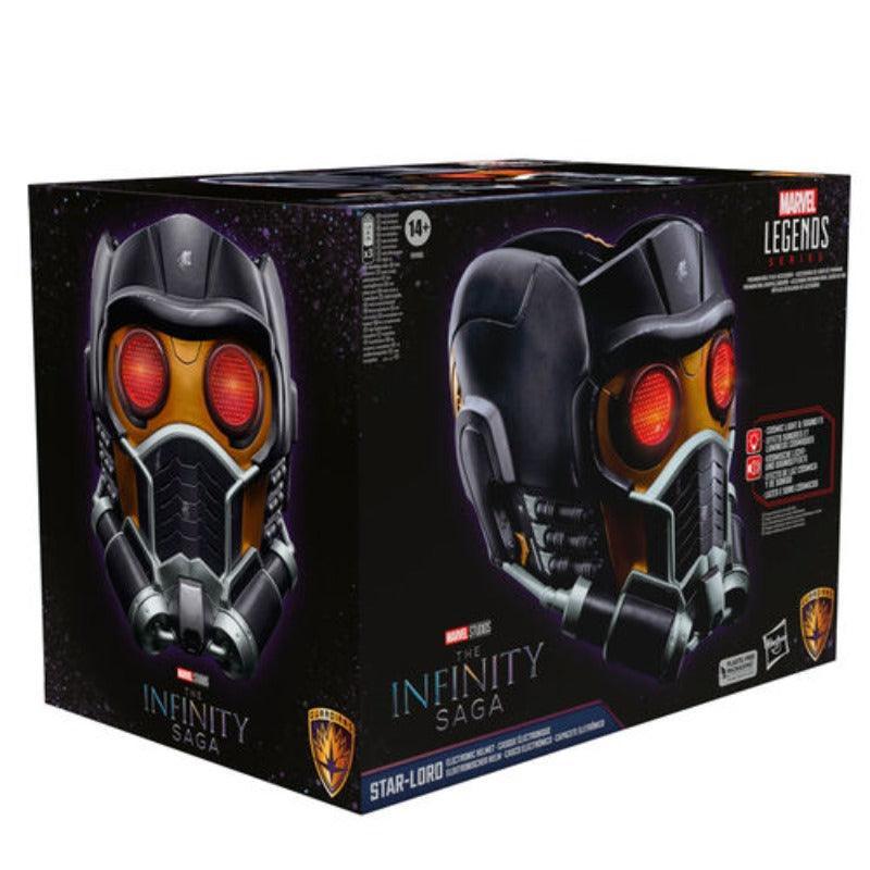 Infinity Saga Marvel Legends Star-Lord 1:1 Scale Wearable Helmet Replica - Hasbro - Ginga Toys