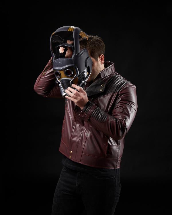 Infinity Saga Marvel Legends Star-Lord 1:1 Scale Wearable Helmet Replica - Hasbro - Ginga Toys