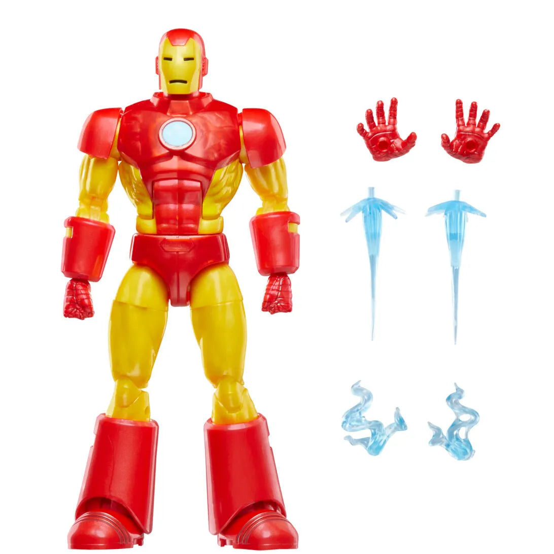 Iron Man Marvel Legends Retro Collection Iron Man (Model 09) Action Figure - Ginga Toys