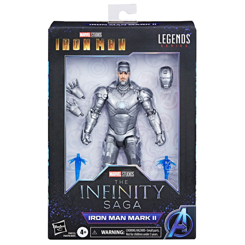 Iron Man Marvel Legends The Infinity Saga Iron Man Mark II - Hasbro - Ginga Toys