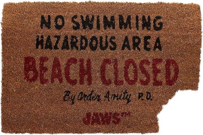 Jaws Beach Closed Door Mat - Ginga Toys