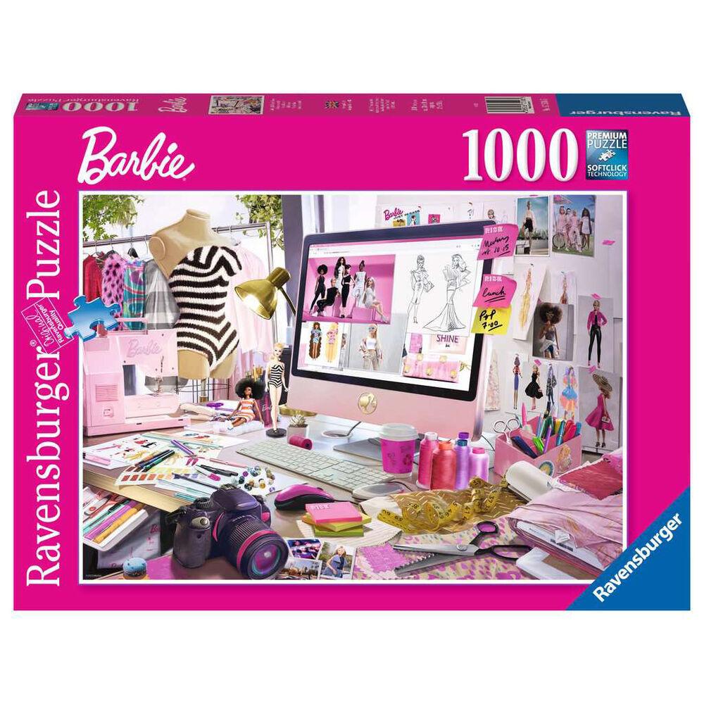 Jigsaw Barbie Fashion Icon Puzzle - 1000 Pieces Puzzle - Ravensburger - Ginga Toys