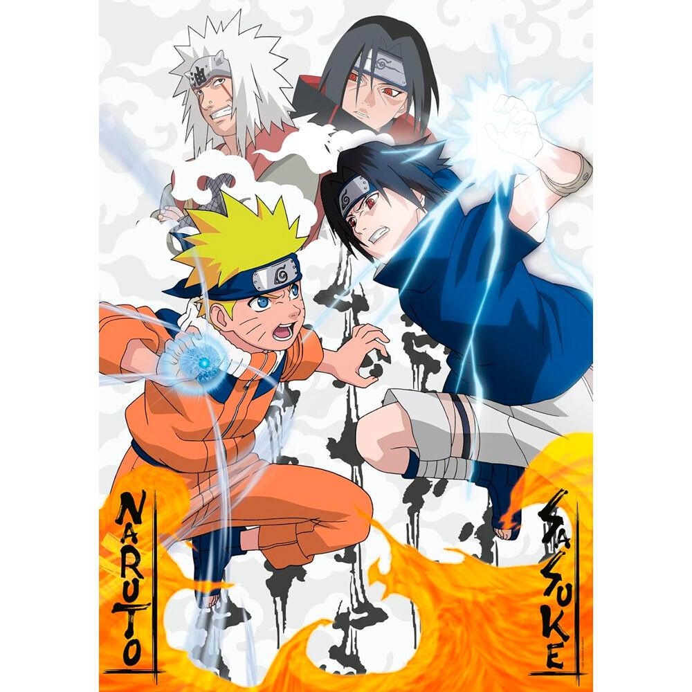 Jigsaw Naruto Shippuden Puzzle - 1000 Pieces Puzzle - Ravensburger - Ginga Toys