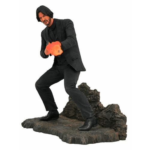 John Wick 2 Gallery Diorama John Wick (Catacombs) Figure - Diamond Select - Ginga Toys