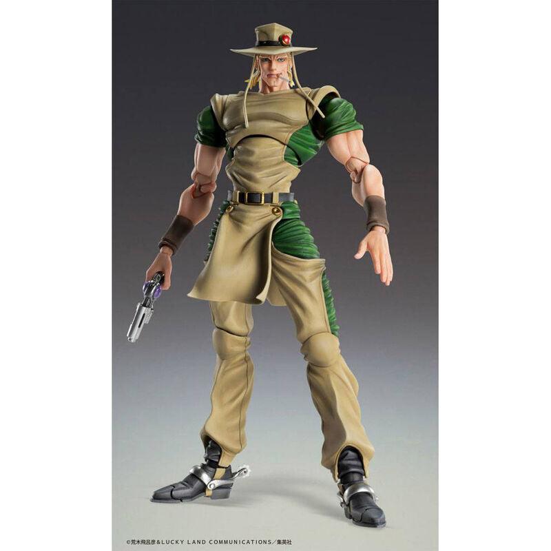 JoJo's Bizarre Adventure Super Action Statue Hol Horse Figure - MEDICOS - Ginga Toys