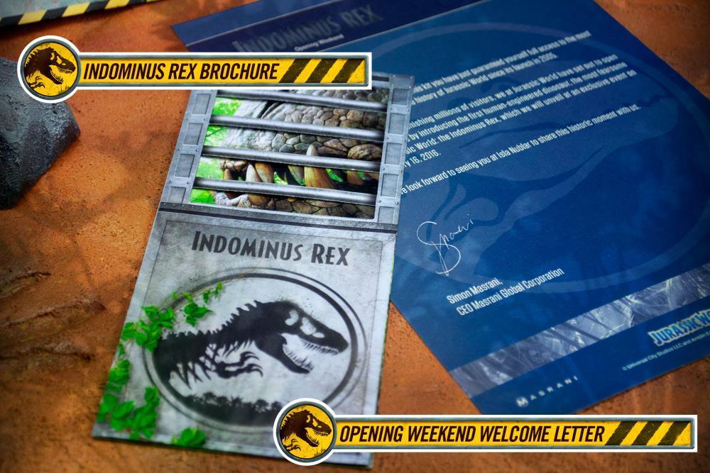 Jurassic World Indominus Rex Welcome kit - Doctor Collector - Ginga Toys