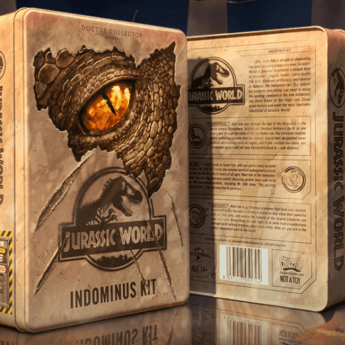 Doctor store Collector: Jurassic World: Indominus Kit- Collectible Tin Kit