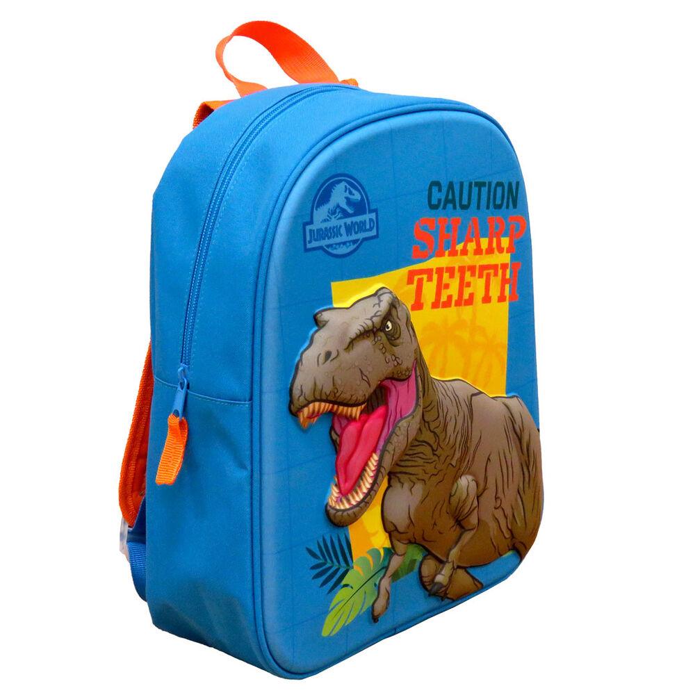 Jurassic World Kids School 3D backpack 30cm - CYP Brands - Ginga Toys