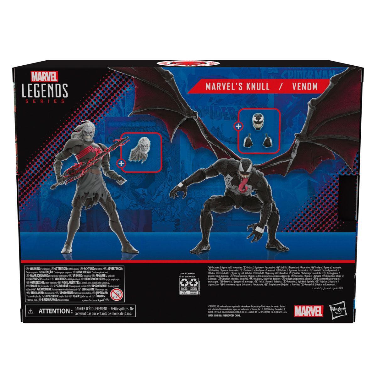 King in Black Marvel Knull & Venom Action Figures 2 Set (Marvel Legends) - Hasbro - Ginga Toys