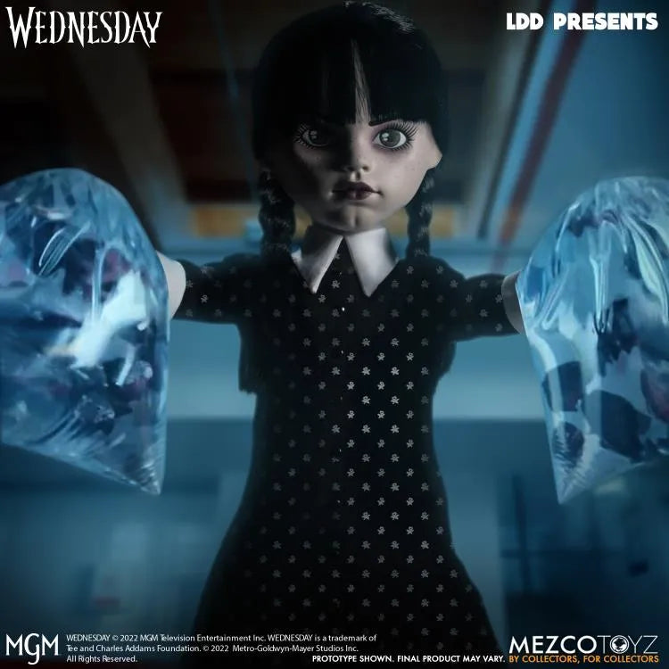 LDD Presents: Wednesday Addams Doll Figure 25cm - Ginga Toys