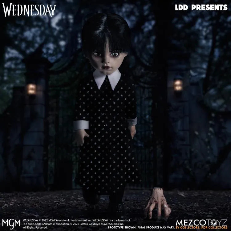 LDD Presents: Wednesday Addams Doll Figure 25cm - Ginga Toys