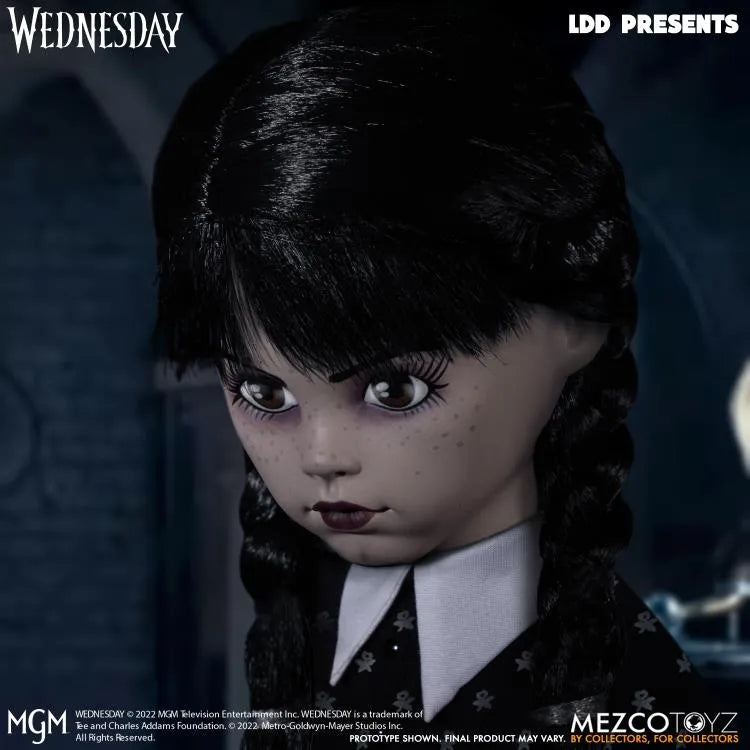 LDD Presents: Wednesday Addams Doll Figure 25cm - Ginga Toys