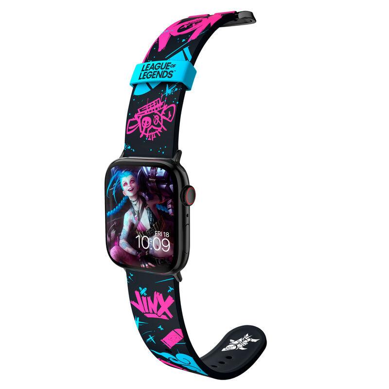 League of Legends - Jinx Graffiti Smartwatch Band + face designs - Mobyfox - Ginga Toys