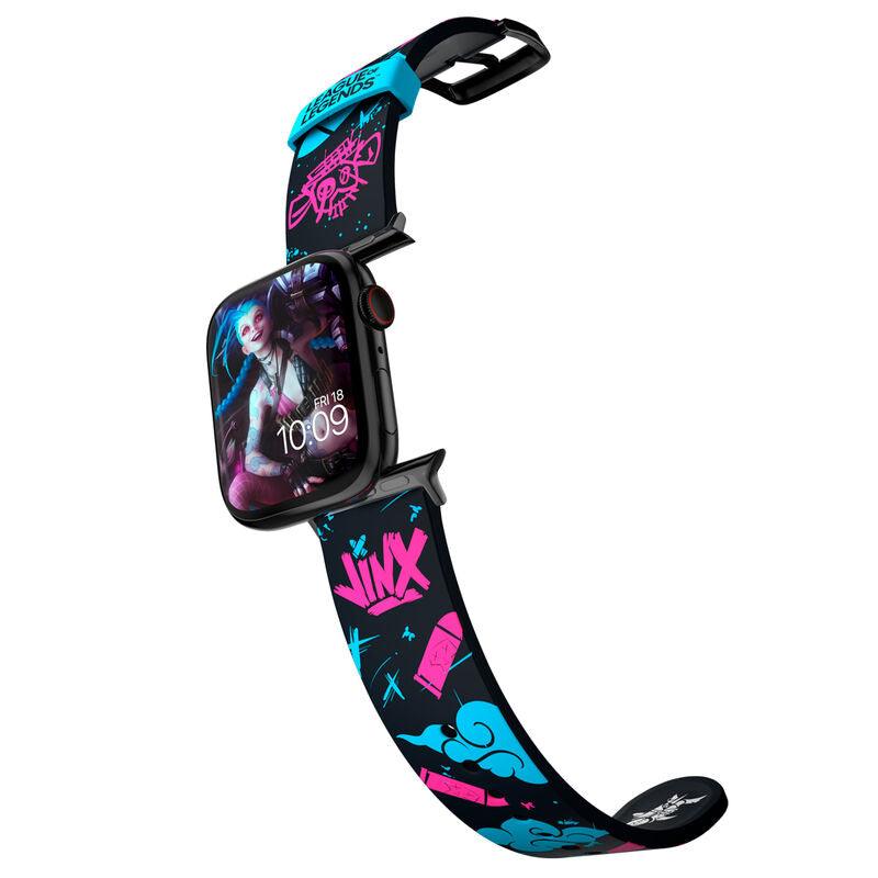 League of Legends - Jinx Graffiti Smartwatch Band + face designs - Mobyfox - Ginga Toys