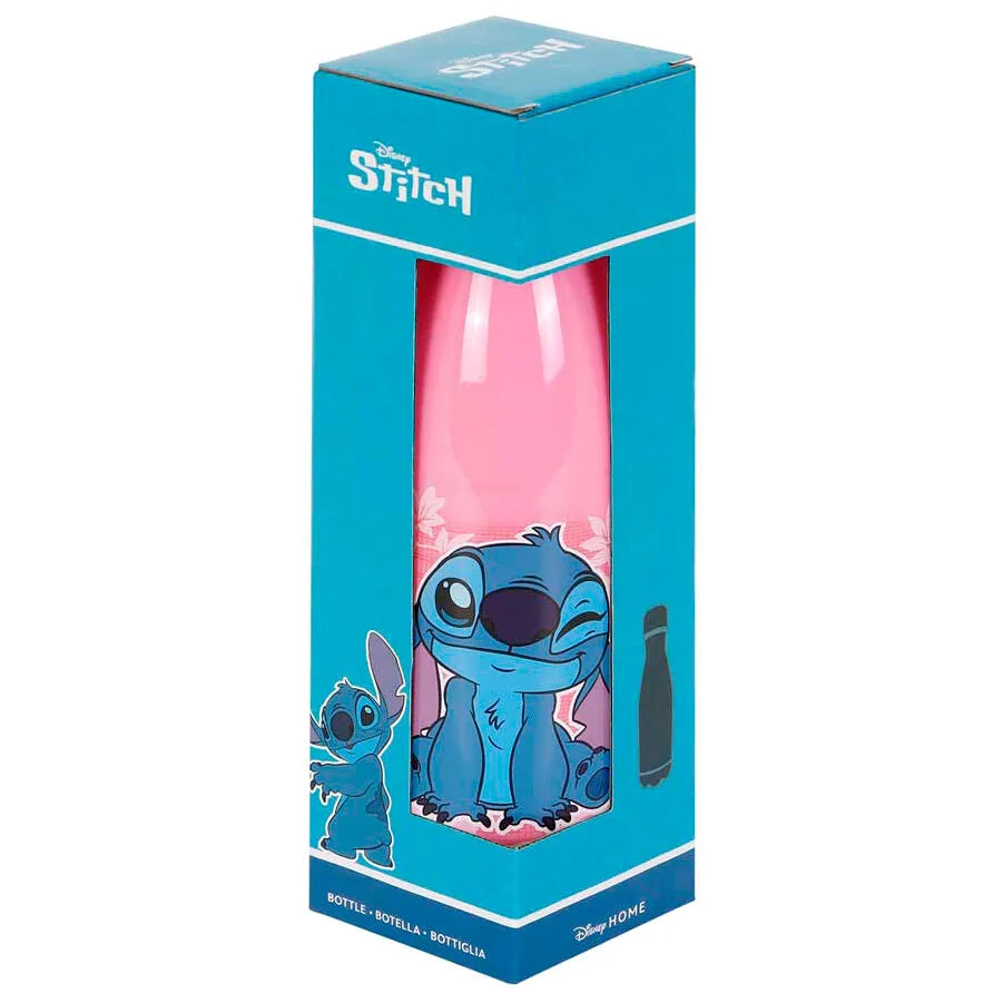 Lilo and Stitch Pink Tritan Bottle - Lilo and Stitch Maui - Ginga Toys