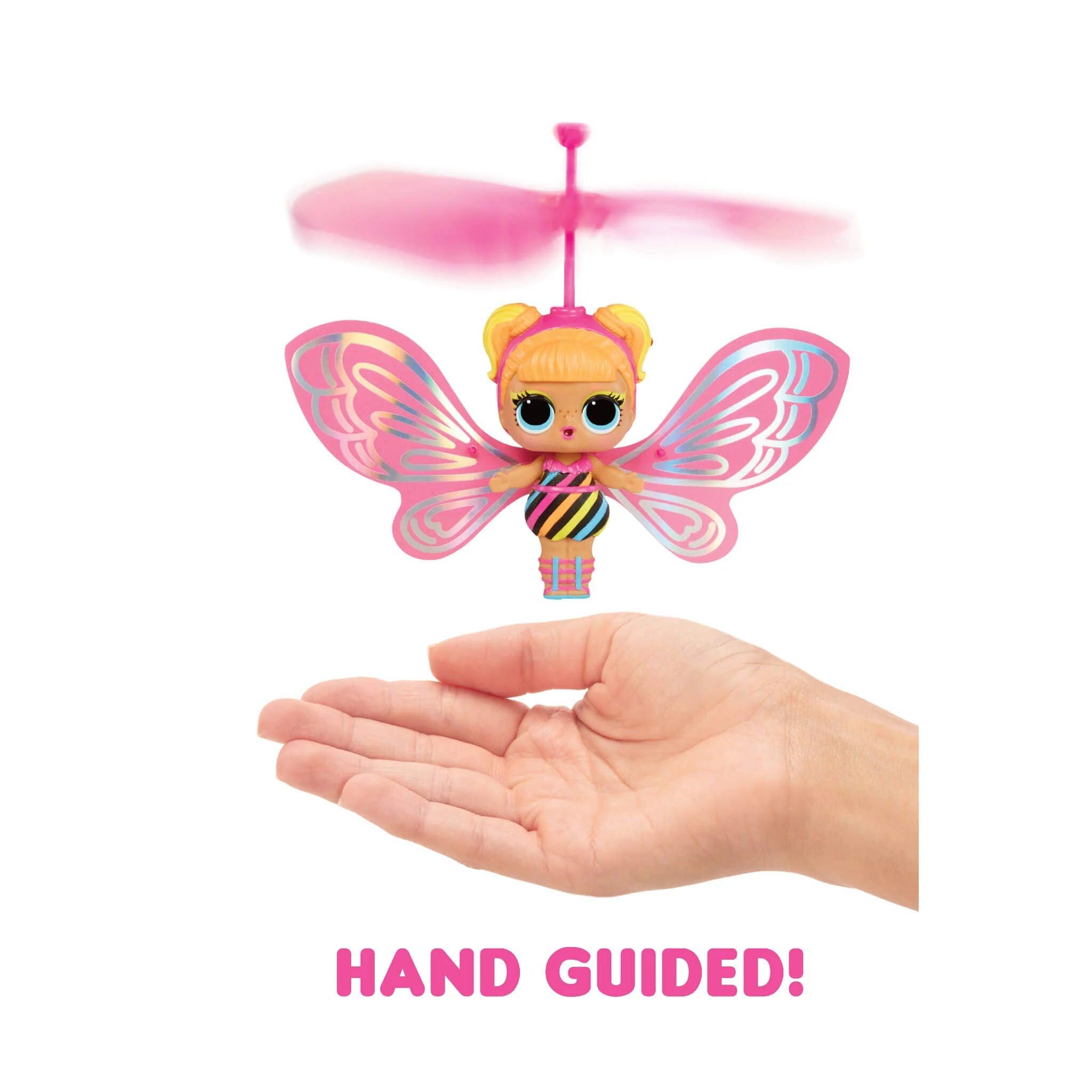 LOL Surprise Magic Flyers: Flutter Star - Hand Guided Flying Doll - MGA - Ginga Toys