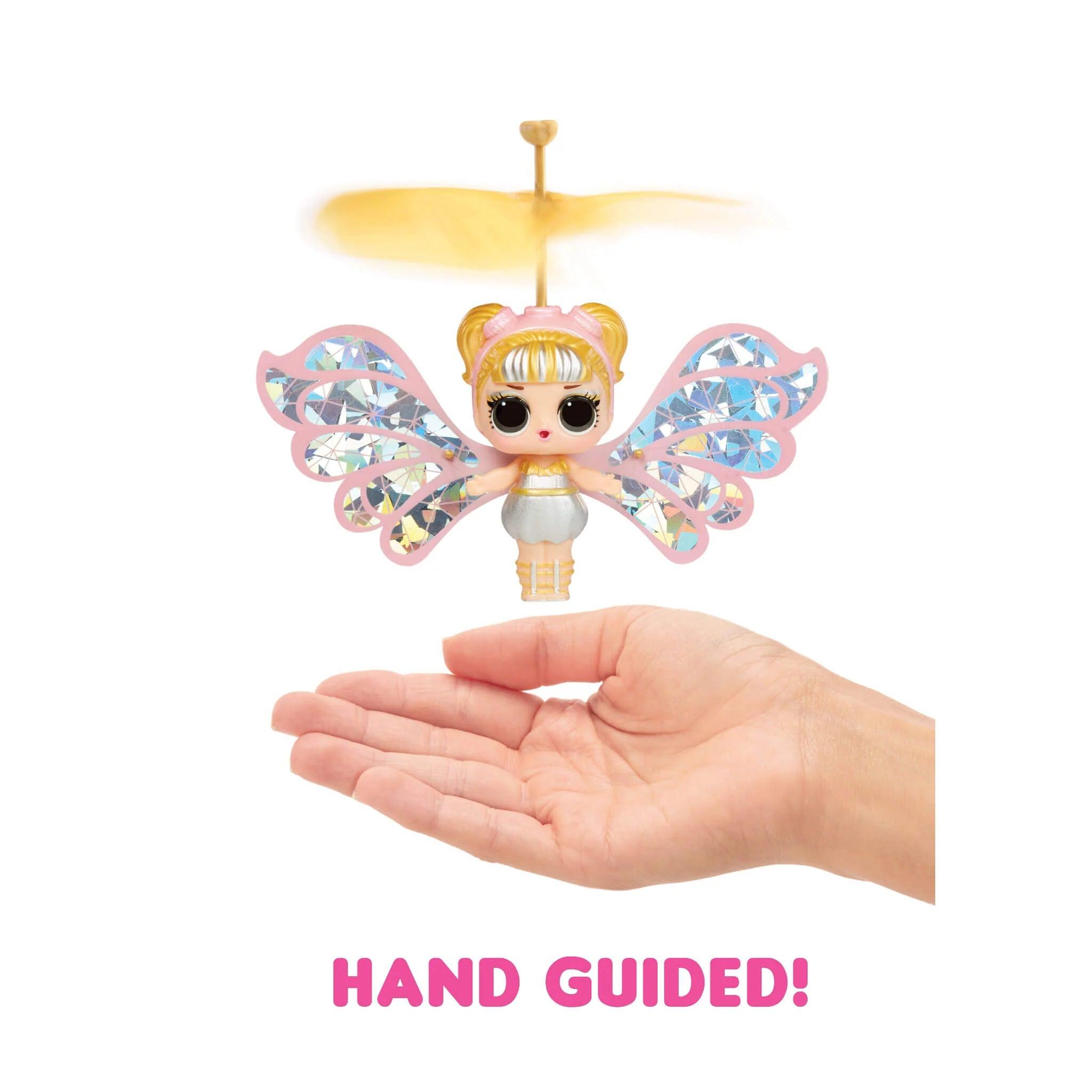 LOL Surprise Magic Flyers: Sky Starling- Hand Guided Flying Doll - MGA - Ginga Toys