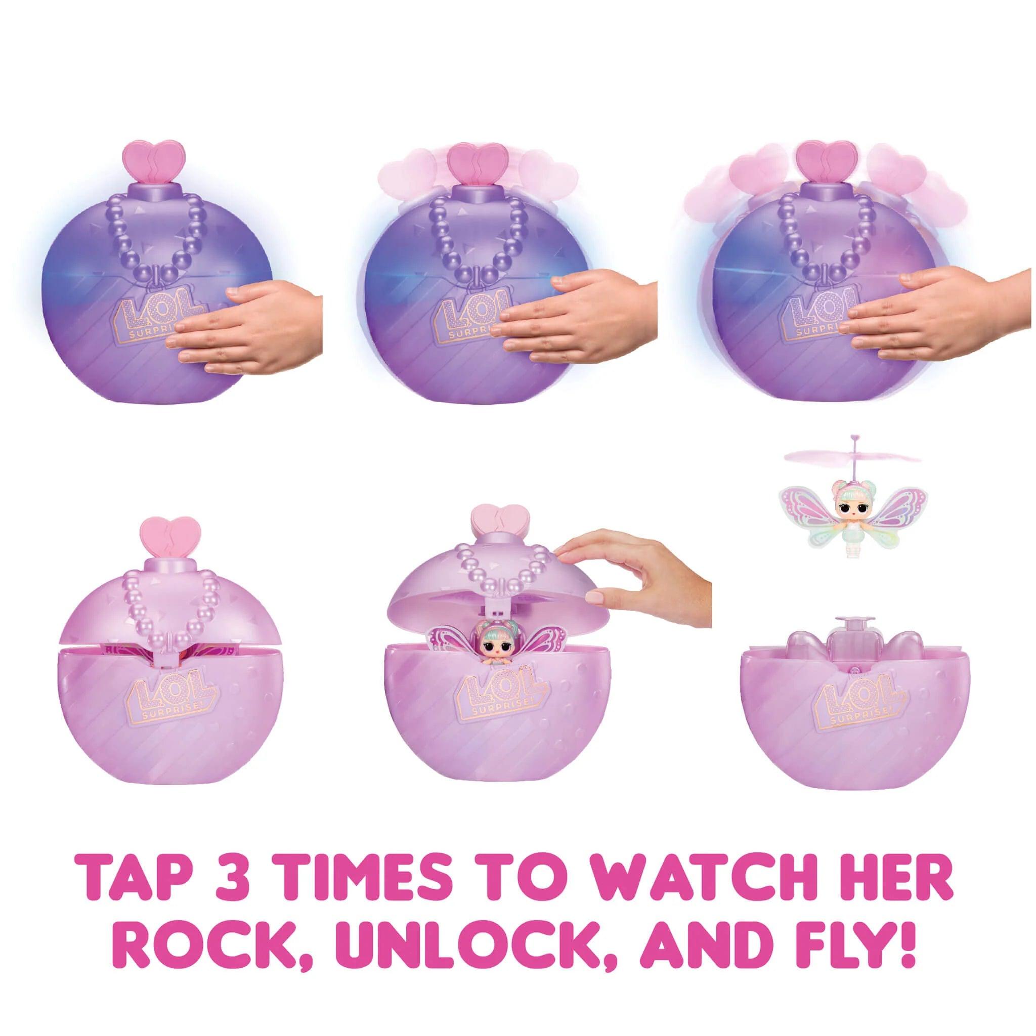 LOL Surprise Magic Flyers: Sweetie Fly- Hand Guided Flying Doll - MGA - Ginga Toys