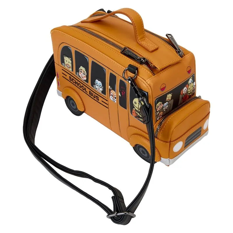 Lougefly Trick 'R Treat School Bus Mobile Figural Crossbody Bag - Ginga Toys