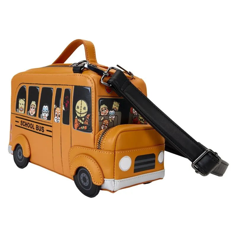 Lougefly Trick 'R Treat School Bus Mobile Figural Crossbody Bag - Ginga Toys