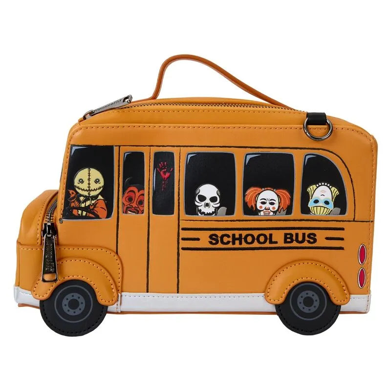 Lougefly Trick 'R Treat School Bus Mobile Figural Crossbody Bag - Ginga Toys