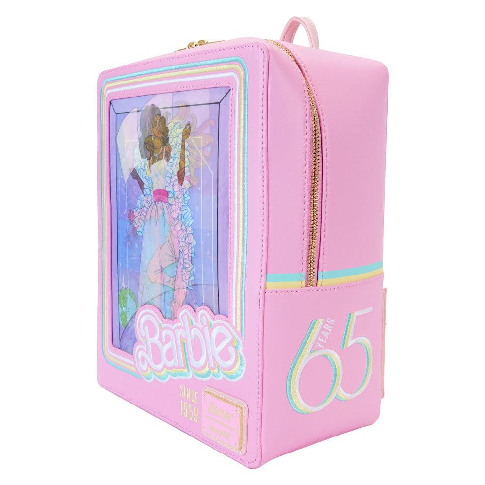 Loungefly Barbie™ 65th Anniversary Doll Box Triple Lenticular Mini Backpack - Ginga Toys