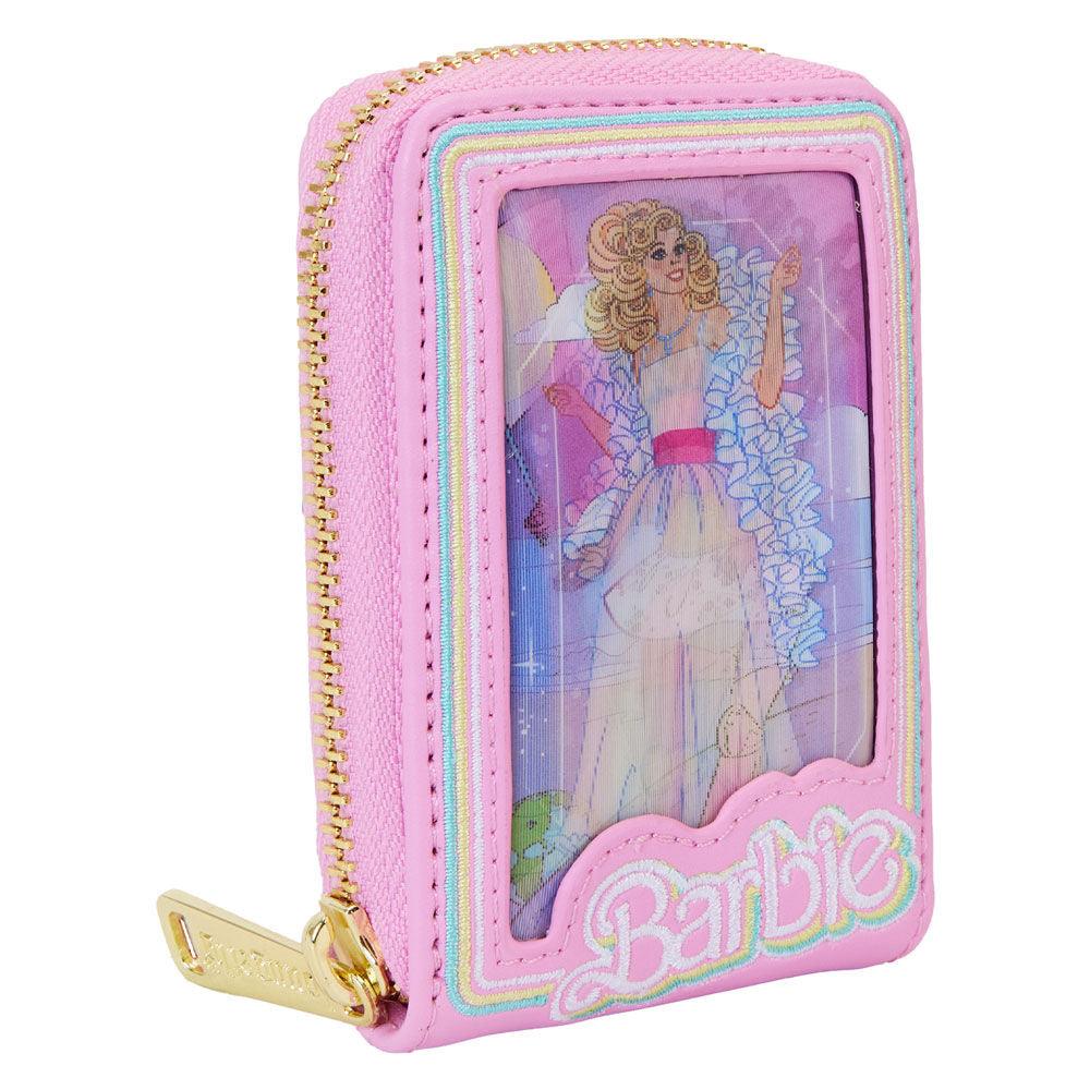 Loungefly Barbie™ 65th Anniversary Doll Box Triple Lenticular Zip Around Wallet - Ginga Toys