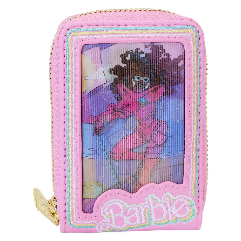 Loungefly Barbie™ 65th Anniversary Doll Box Triple Lenticular Zip Around Wallet - Ginga Toys