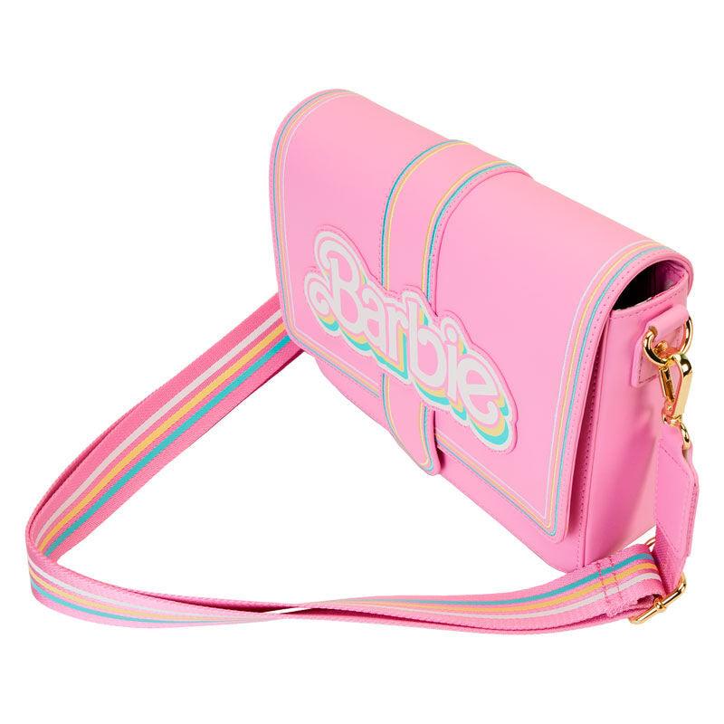 Loungefly Barbie™ 65th Anniversary Logo Crossbody Bag with Coin Bag - Ginga Toys